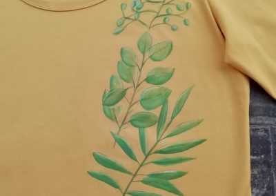 egyedi festett póló születésnapra, ajándékba